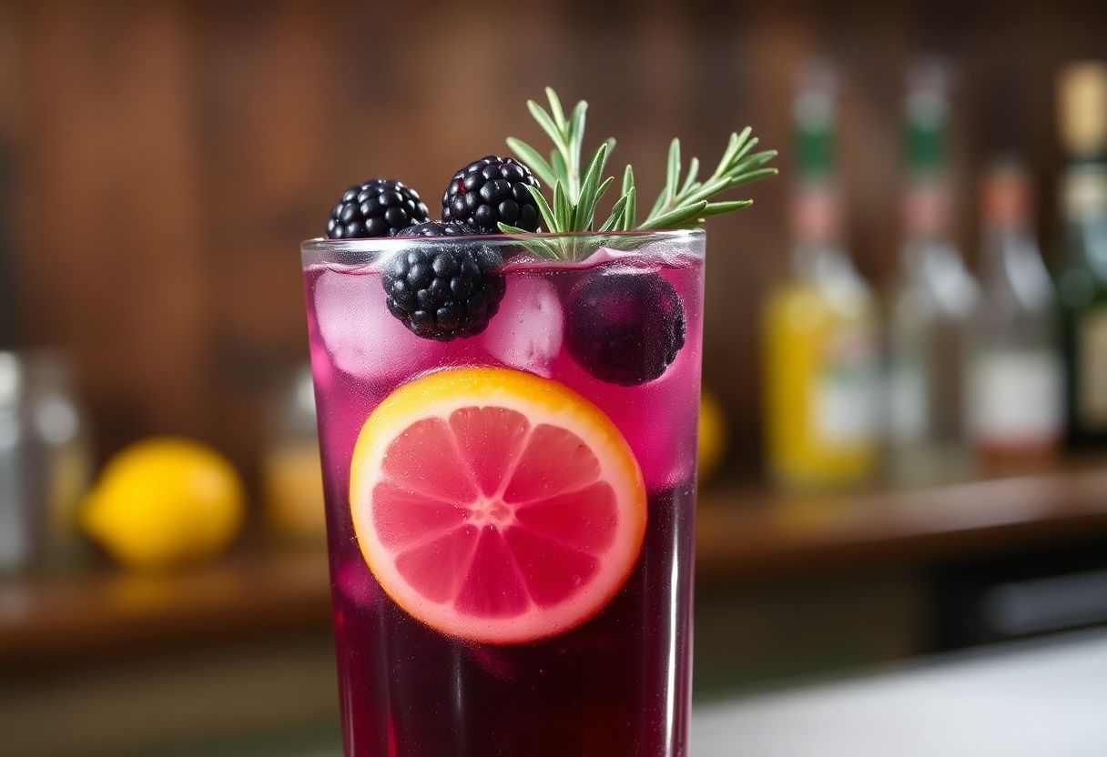 Blackberry Rosemary Spritz